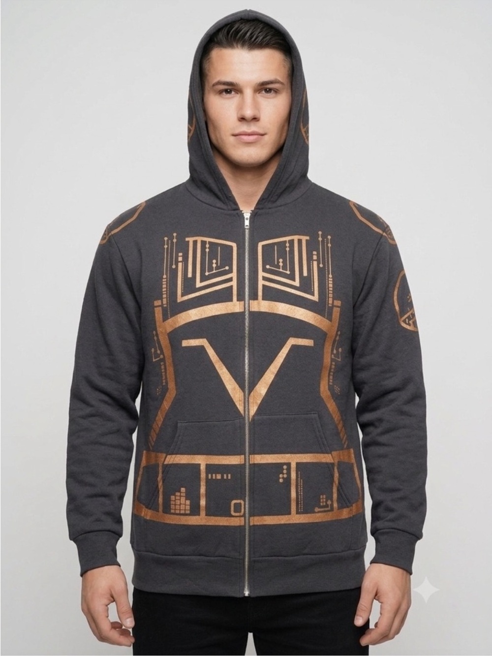 RARE 2010 Threadless TRON
Light Cycle Zip Hoodie XL
Glow-In-The-Dark